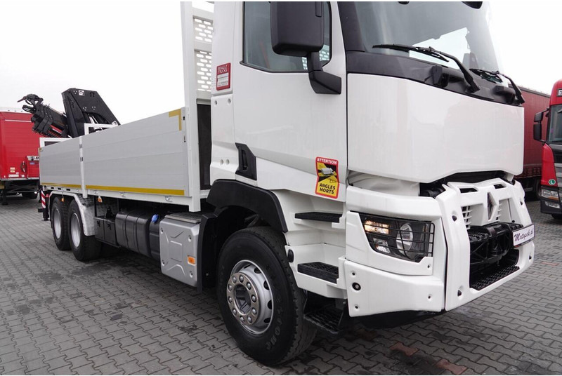 栏板式/ 平板卡车, 起重车 Renault C 380 / 6x4 / SKRZYNIOWY 6,6 m / + HDS HIAB 188 x-hiduo wysów: 1：图15