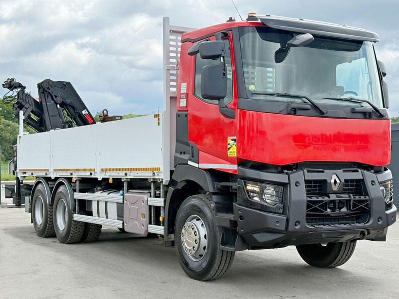 Renault C 400 *HIAB X - HIDUO 188 ES - 4 + FUNK * 6x4 - 栏板式/ 平板卡车, 起重车:图3 Renault C 400 *HIAB X - HIDUO 188 ES - 4 + FUNK * 6x4 - 栏板式/ 平板卡车, 起重车:图3