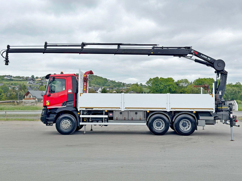 Renault C 400 *HIAB X - HIDUO 188 ES - 4 + FUNK * 6x4 - 栏板式/ 平板卡车, 起重车:图5 Renault C 400 *HIAB X - HIDUO 188 ES - 4 + FUNK * 6x4 - 栏板式/ 平板卡车, 起重车:图5