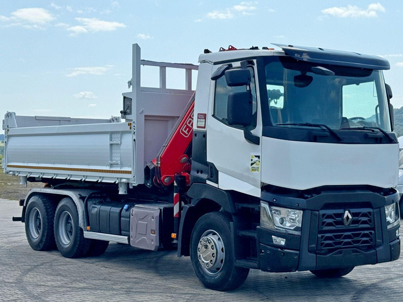 Renault C 430 * FASSI F165A.0.23 + FUNK * 6x4 - 翻斗车, 起重车:图4 Renault C 430 * FASSI F165A.0.23 + FUNK * 6x4 - 翻斗车, 起重车:图4