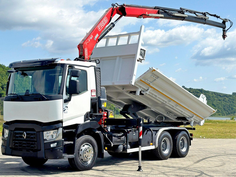 Renault C 430 * FASSI F165A.0.23 + FUNK * 6x4 - 翻斗车, 起重车:图3 Renault C 430 * FASSI F165A.0.23 + FUNK * 6x4 - 翻斗车, 起重车:图3