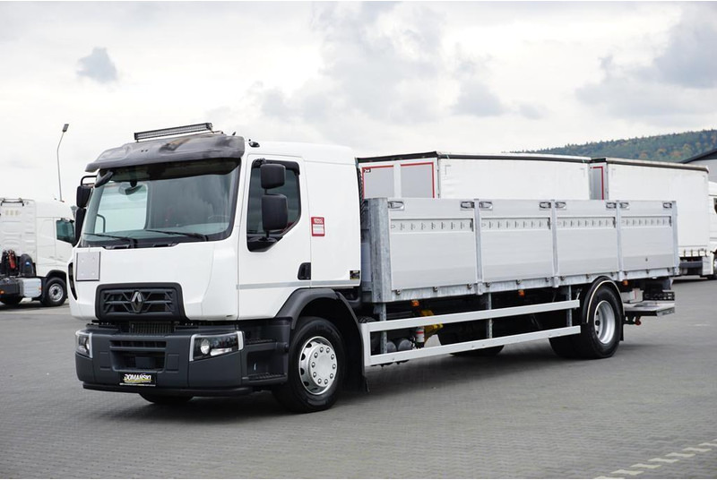 Renault D 280 / ACC / E 6 / BURTOWY + WINDA / ŁAD. 9953 KG / PEŁNY ADR - 栏板式/ 平板卡车:图1 Renault D 280 / ACC / E 6 / BURTOWY + WINDA / ŁAD. 9953 KG / PEŁNY ADR - 栏板式/ 平板卡车:图1