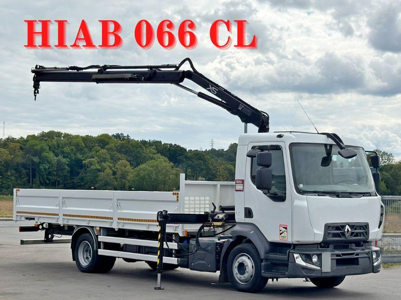 Renault D12.210 * HIAB 066 CL * TOPZUSTAND - 栏板式/ 平板卡车, 起重车:图1 Renault D12.210 * HIAB 066 CL * TOPZUSTAND - 栏板式/ 平板卡车, 起重车:图1