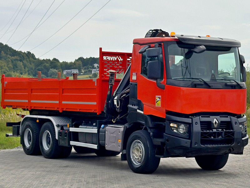 Renault K 380 * HIAB 144 BS - 3 HIDUO + FUNK * 6x4 * TOP - 翻斗车, 起重车:图4 Renault K 380 * HIAB 144 BS - 3 HIDUO + FUNK * 6x4 * TOP - 翻斗车, 起重车:图4