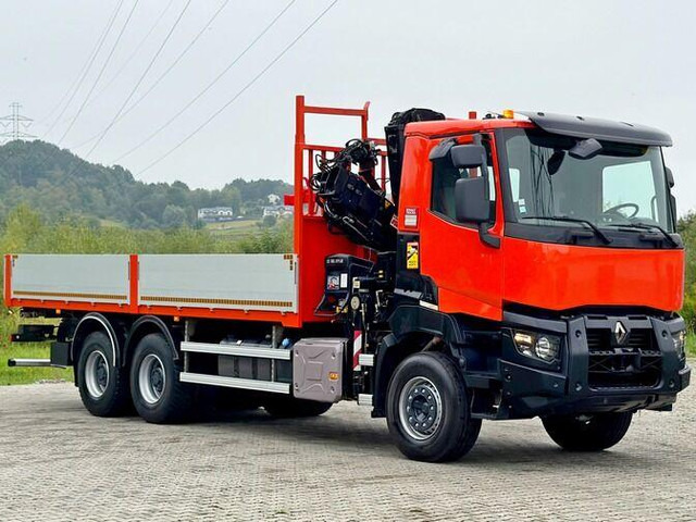 Renault K 380 * HIAB 166 BS-3 HIDUO + FUNK* 6x4 - 翻斗车, 起重车:图4 Renault K 380 * HIAB 166 BS-3 HIDUO + FUNK* 6x4 - 翻斗车, 起重车:图4