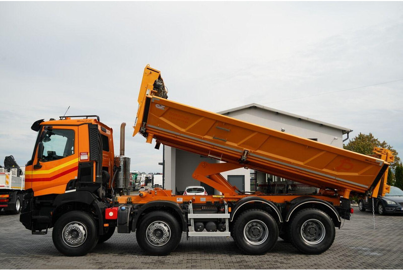 Renault K 480 / 8x4 / WYWROTKA DWUSTRONNA / HYDROBURTA / KLAPODRZWI / S - 翻斗车:图3 Renault K 480 / 8x4 / WYWROTKA DWUSTRONNA / HYDROBURTA / KLAPODRZWI / S - 翻斗车:图3