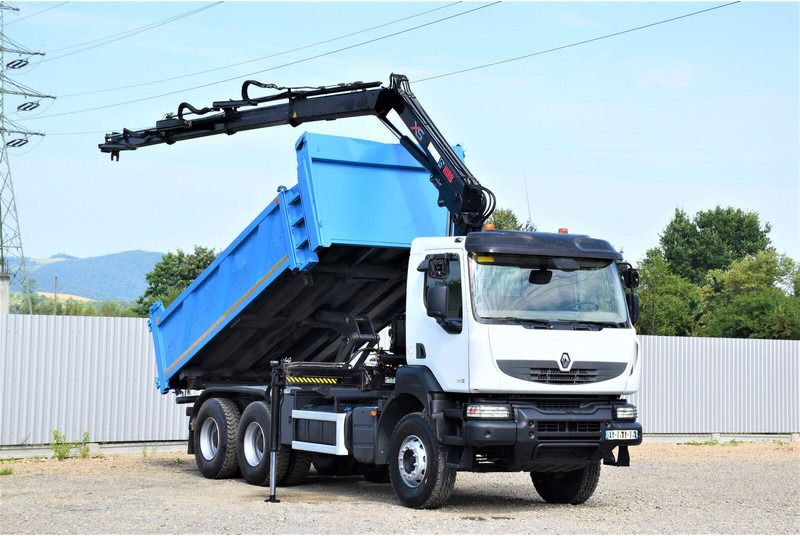 Renault KERAX 370 DXI - 翻斗车, 起重车:图1 Renault KERAX 370 DXI - 翻斗车, 起重车:图1