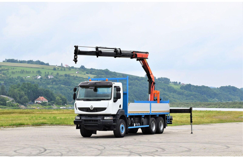 Renault KERAX 370 - 栏板式/ 平板卡车, 起重车:图2 Renault KERAX 370 - 栏板式/ 平板卡车, 起重车:图2
