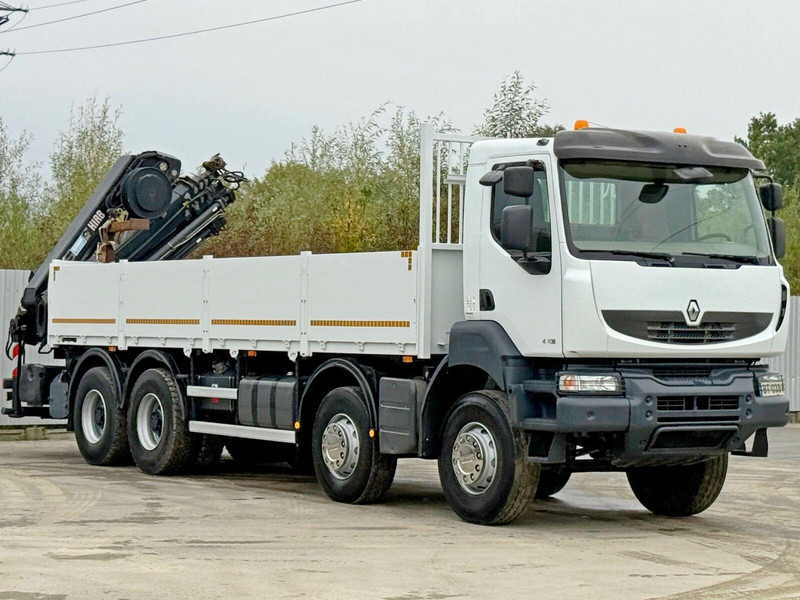 Renault KERAX 430 * HIAB 211 EP-5 HIDUO /FUNK *8x4 - 栏板式/ 平板卡车, 起重车:图3 Renault KERAX 430 * HIAB 211 EP-5 HIDUO /FUNK *8x4 - 栏板式/ 平板卡车, 起重车:图3