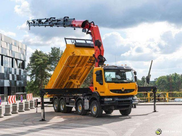 Renault KERAX 450 8x4 PALFINGER PK 60002 Crane Tipper - 翻斗车, 起重车:图4 Renault KERAX 450 8x4 PALFINGER PK 60002 Crane Tipper - 翻斗车, 起重车:图4