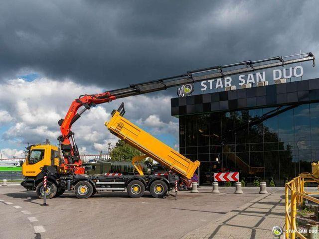 Renault KERAX 450 8x4 PALFINGER PK 60002 Crane Tipper - 翻斗车, 起重车:图3 Renault KERAX 450 8x4 PALFINGER PK 60002 Crane Tipper - 翻斗车, 起重车:图3