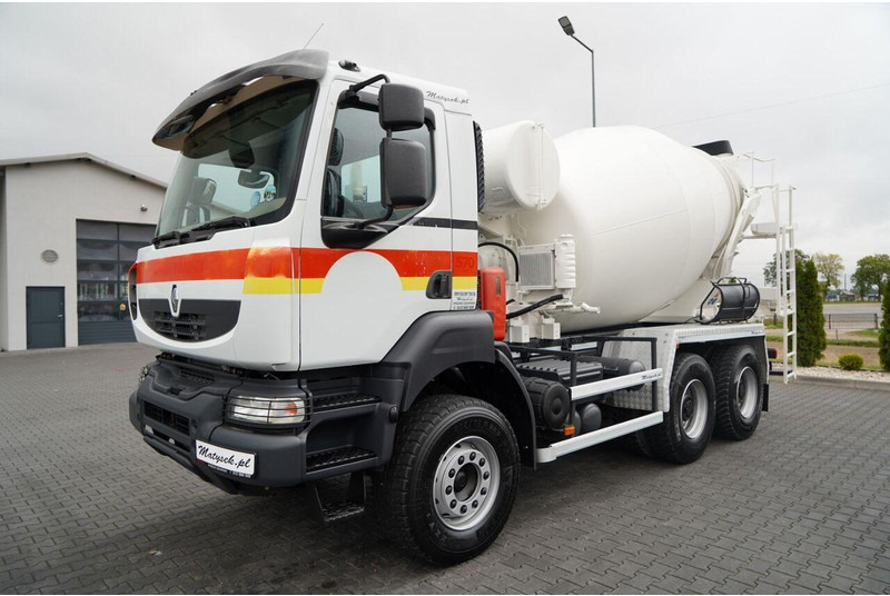 Renault KERAX 460 / 6x4 / BETONOMIESZARKA 7m3 / AUTOMAT / E5 EEV - 混凝土搅拌车:图4 Renault KERAX 460 / 6x4 / BETONOMIESZARKA 7m3 / AUTOMAT / E5 EEV - 混凝土搅拌车:图4