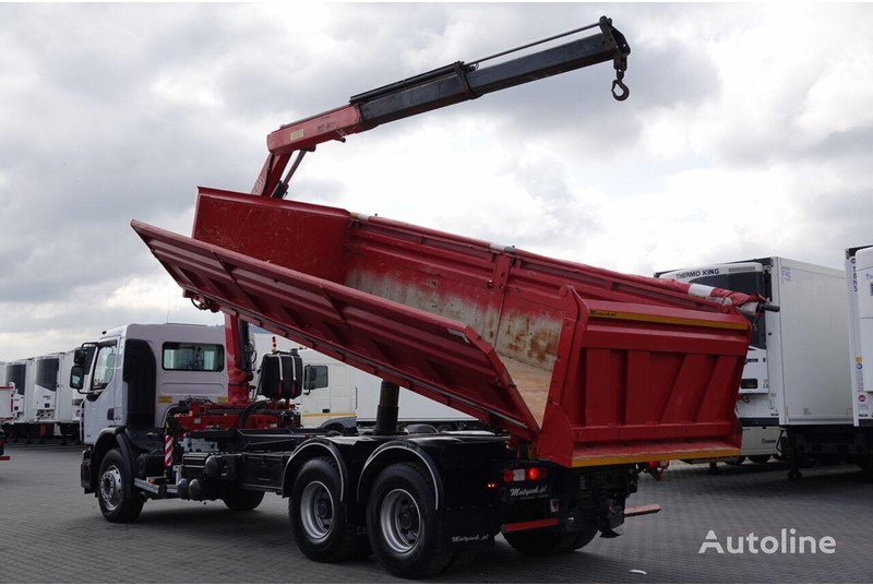 Renault LANDER 3 way tipper + crane FASSI 130 6x4 - 翻斗车, 起重车:图4 Renault LANDER 3 way tipper + crane FASSI 130 6x4 - 翻斗车, 起重车:图4