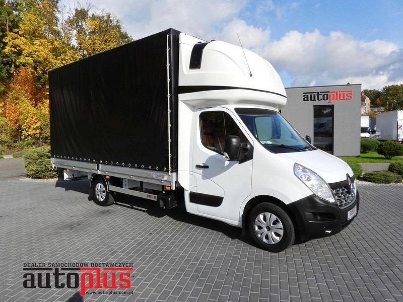 Renault MASTER PLANDEKA 10 PALET WEBASTO TEMPOMAT KLIMATYZACJA 170KM [ - 侧帘货车:图1 Renault MASTER PLANDEKA 10 PALET WEBASTO TEMPOMAT KLIMATYZACJA 170KM [ - 侧帘货车:图1