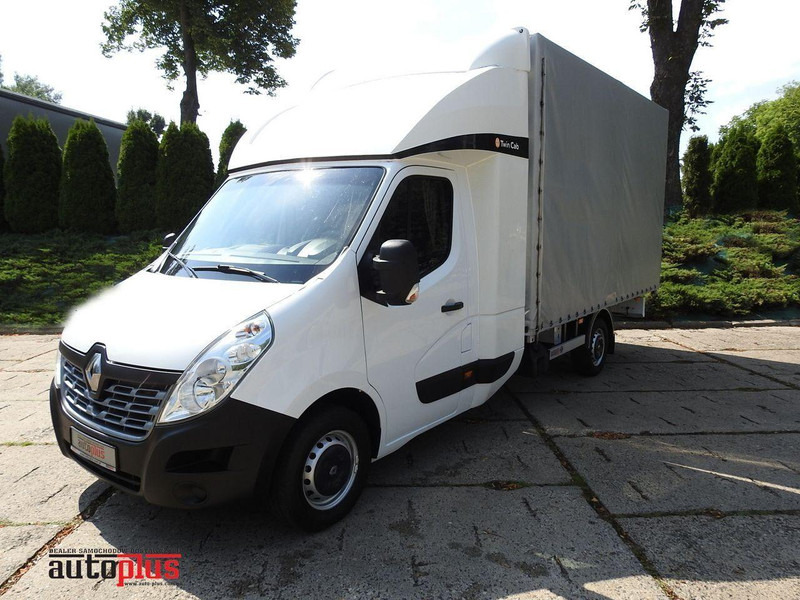 Renault MASTER PLANDEKA 8 PALET WEBASTO KLIMATYZACJA TEMPOMAT PNEUMATYKA - 厢式卡车:图1 Renault MASTER PLANDEKA 8 PALET WEBASTO KLIMATYZACJA TEMPOMAT PNEUMATYKA - 厢式卡车:图1