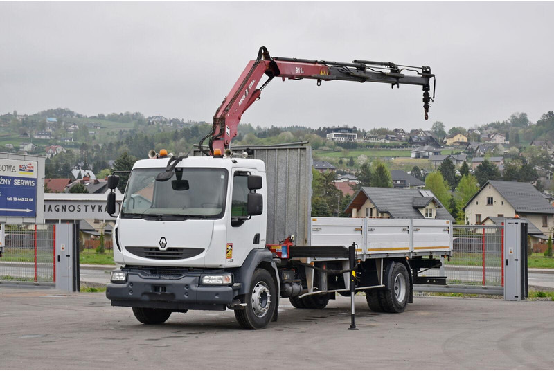 Renault MIDLUM 220 DXI *PRITSCHE 7,35m * KRAN + FUNK - 栏板式/ 平板卡车, 起重车:图2 Renault MIDLUM 220 DXI *PRITSCHE 7,35m * KRAN + FUNK - 栏板式/ 平板卡车, 起重车:图2