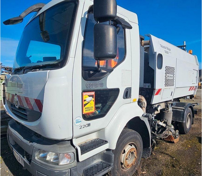 Renault MIDLUM 220 Dxi - Road sweeper truck - 道路清扫机:图1 Renault MIDLUM 220 Dxi - Road sweeper truck - 道路清扫机:图1