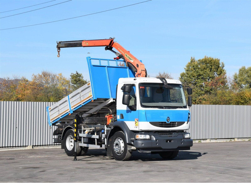 Renault MIDLUM 270 DXI *TIPPER 3,50m *PK 8501-K/FUNK - 翻斗车, 起重车:图1 Renault MIDLUM 270 DXI *TIPPER 3,50m *PK 8501-K/FUNK - 翻斗车, 起重车:图1