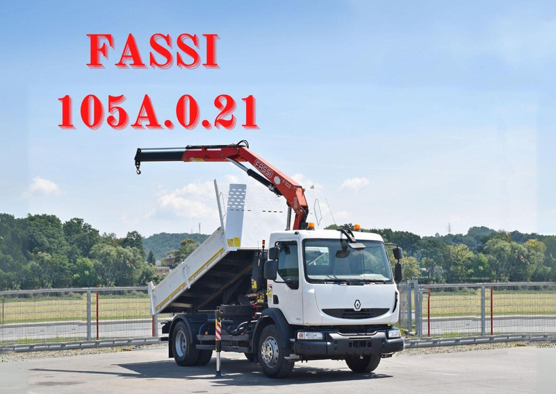Renault MIDLUM 300 DXI - 翻斗车, 起重车:图1 Renault MIDLUM 300 DXI - 翻斗车, 起重车:图1