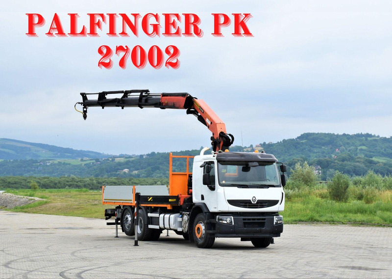 Renault PREMIUM 430 DXI* FUNK * TOPZUSTAND - 栏板式/ 平板卡车, 起重车:图1 Renault PREMIUM 430 DXI* FUNK * TOPZUSTAND - 栏板式/ 平板卡车, 起重车:图1