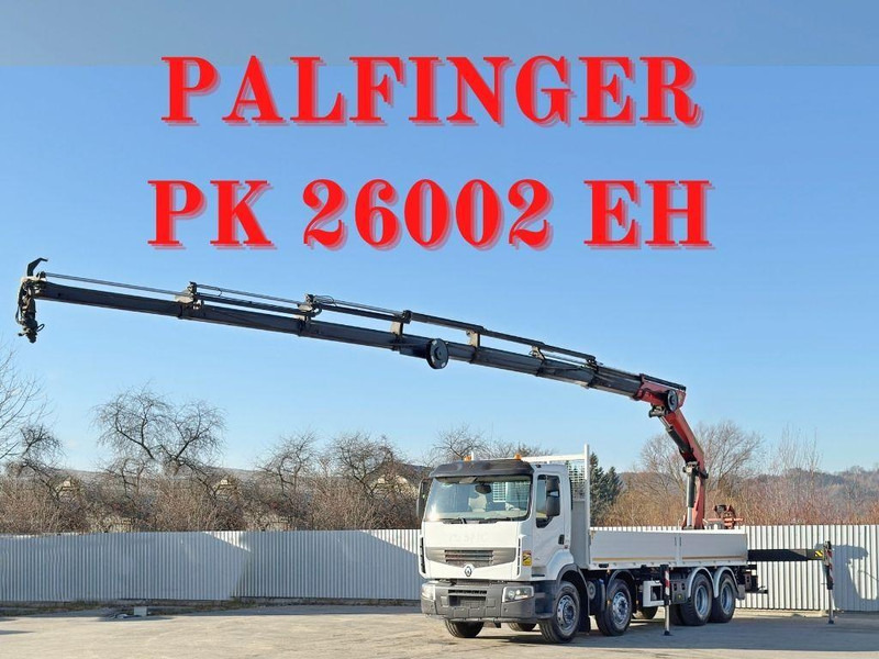 Renault Premium 430 DXI * PRITSCHE 7,40m *PK 26002 EH - 栏板式/ 平板卡车, 起重车:图1 Renault Premium 430 DXI * PRITSCHE 7,40m *PK 26002 EH - 栏板式/ 平板卡车, 起重车:图1