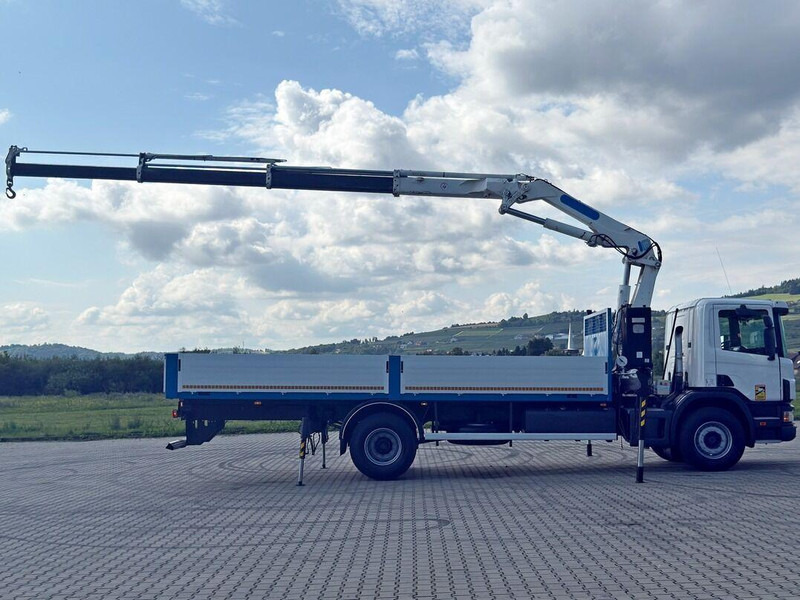Scania 114 G 340 * PRITSCHE 7,00m * EFFER 210 3S + FUNK - 栏板式/ 平板卡车, 起重车:图5 Scania 114 G 340 * PRITSCHE 7,00m * EFFER 210 3S + FUNK - 栏板式/ 平板卡车, 起重车:图5