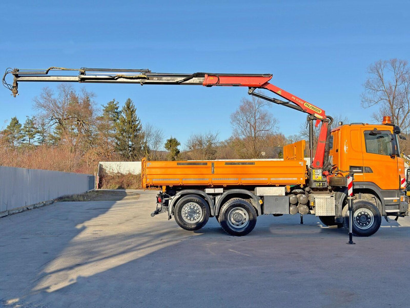 Scania G 360 * KIPPER 4,60m * PALFINGER PK 11002/ 4x4 - 翻斗车, 起重车:图5 Scania G 360 * KIPPER 4,60m * PALFINGER PK 11002/ 4x4 - 翻斗车, 起重车:图5
