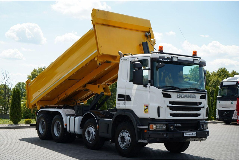 Scania G 400 / 8x4 / WYWROTKA 2 STRONNA / BORDMATIC / MANUAL - 翻斗车:图5 Scania G 400 / 8x4 / WYWROTKA 2 STRONNA / BORDMATIC / MANUAL - 翻斗车:图5