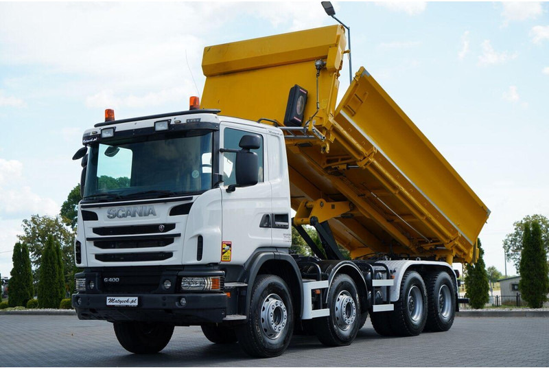 Scania G 400 / 8x4 / WYWROTKA 2 STRONNA / BORDMATIC / MANUAL - 翻斗车:图1 Scania G 400 / 8x4 / WYWROTKA 2 STRONNA / BORDMATIC / MANUAL - 翻斗车:图1