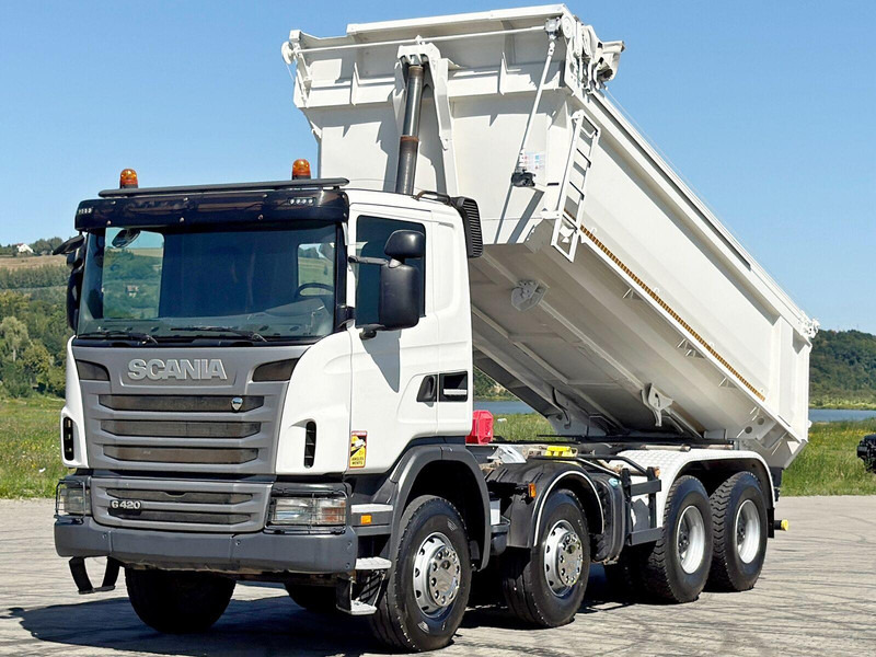 Scania G 420 * KIPPER * 8x4 * TOPZUSTAND - 翻斗车:图4 Scania G 420 * KIPPER * 8x4 * TOPZUSTAND - 翻斗车:图4