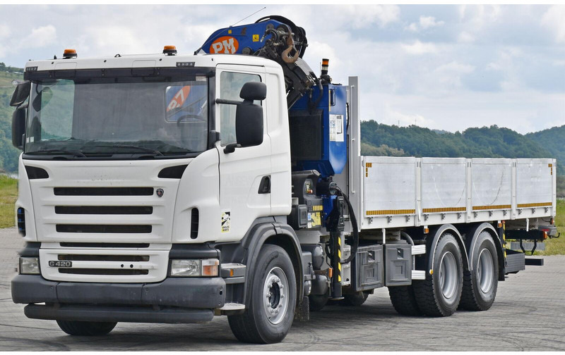 Scania G 420 - 栏板式/ 平板卡车, 起重车:图3 Scania G 420 - 栏板式/ 平板卡车, 起重车:图3