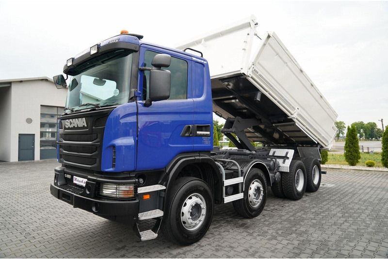 Scania G 480 / 8x4 / WYWROTKA DWUSTRONNA / BORDMATIC / MANUAL - 翻斗车:图4 Scania G 480 / 8x4 / WYWROTKA DWUSTRONNA / BORDMATIC / MANUAL - 翻斗车:图4