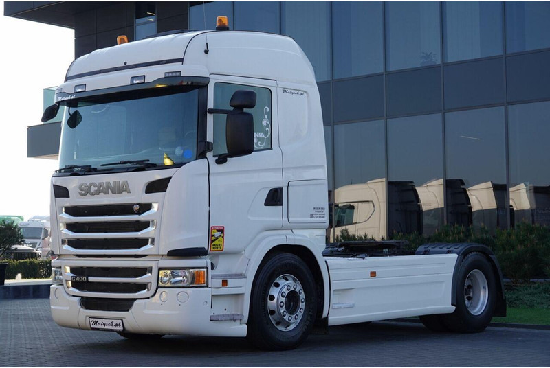 Scania G 490 / RETARDER / HIGHLINE / ALUFELGI / SPROWADZONA - 牵引车:图4 Scania G 490 / RETARDER / HIGHLINE / ALUFELGI / SPROWADZONA - 牵引车:图4