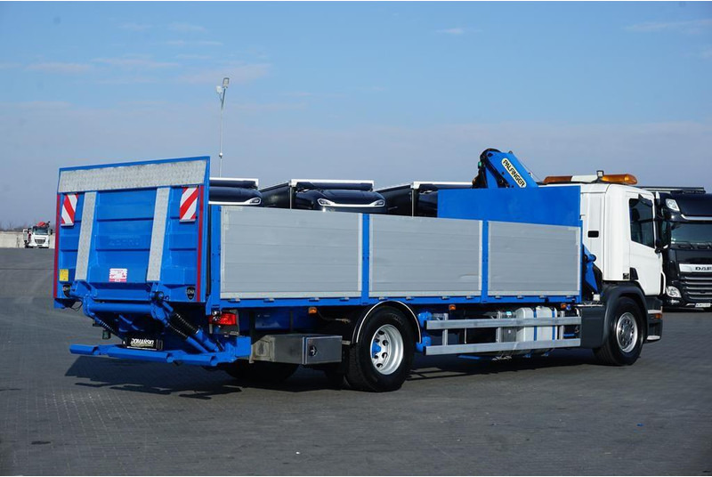 Scania P 250 / ACC / SKRZYNIOWY + HDS + WINDA / PALFINGER PK 12 002 - E - 栏板式/ 平板卡车, 起重车:图5 Scania P 250 / ACC / SKRZYNIOWY + HDS + WINDA / PALFINGER PK 12 002 - E - 栏板式/ 平板卡车, 起重车:图5