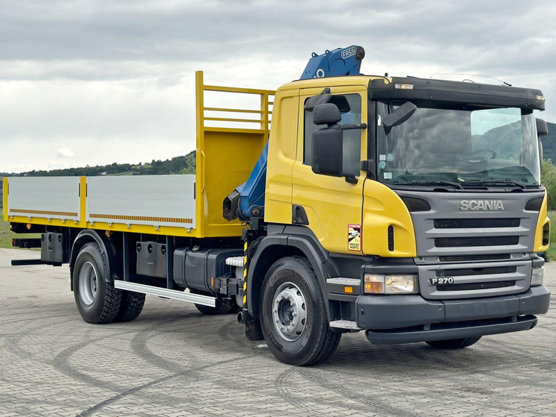 Scania P 270 * FASSI F110A.23 + FUNK * TOPZUSTAND - 栏板式/ 平板卡车, 起重车:图3 Scania P 270 * FASSI F110A.23 + FUNK * TOPZUSTAND - 栏板式/ 平板卡车, 起重车:图3