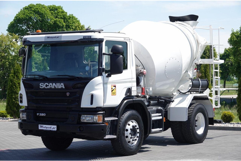Scania P 320 / BETONOMIESZARKA / GRUSZKA /5 m3 / ALUFELGI / EURO 6 - 混凝土搅拌车:图1 Scania P 320 / BETONOMIESZARKA / GRUSZKA /5 m3 / ALUFELGI / EURO 6 - 混凝土搅拌车:图1