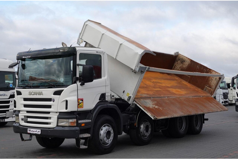 Scania P 380 / 8x4 / WYWROTKA / HYDROBURTA / BORDMATIC / SPROWADZONA / - 翻斗车:图5 Scania P 380 / 8x4 / WYWROTKA / HYDROBURTA / BORDMATIC / SPROWADZONA / - 翻斗车:图5