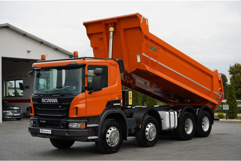 Scania P 410 / 8x4 / WYWROTKA TYLNOZSYPOWA / ALUFELGI / OPONY 100% / MA - 翻斗车:图3 Scania P 410 / 8x4 / WYWROTKA TYLNOZSYPOWA / ALUFELGI / OPONY 100% / MA - 翻斗车:图3