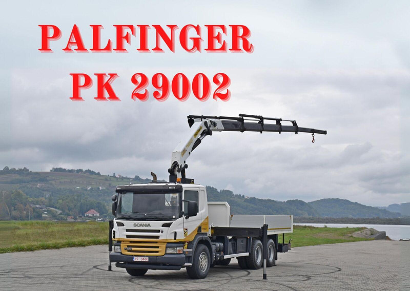 Scania P 420 - 栏板式/ 平板卡车, 起重车:图1 Scania P 420 - 栏板式/ 平板卡车, 起重车:图1