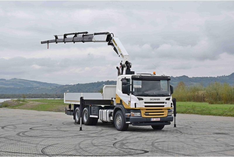 Scania P 420 - 栏板式/ 平板卡车, 起重车:图2 Scania P 420 - 栏板式/ 平板卡车, 起重车:图2