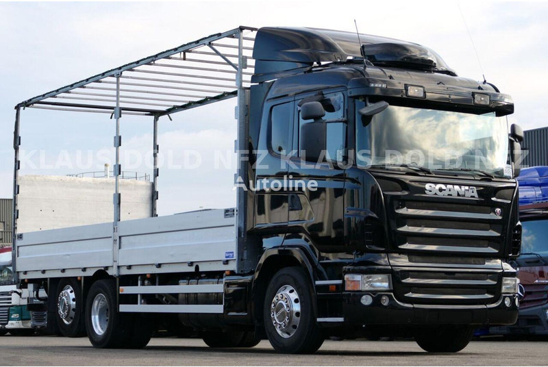 Scania R 580 6x2 Flatbed + Tail lift - 栏板式/ 平板卡车:图2 Scania R 580 6x2 Flatbed + Tail lift - 栏板式/ 平板卡车:图2