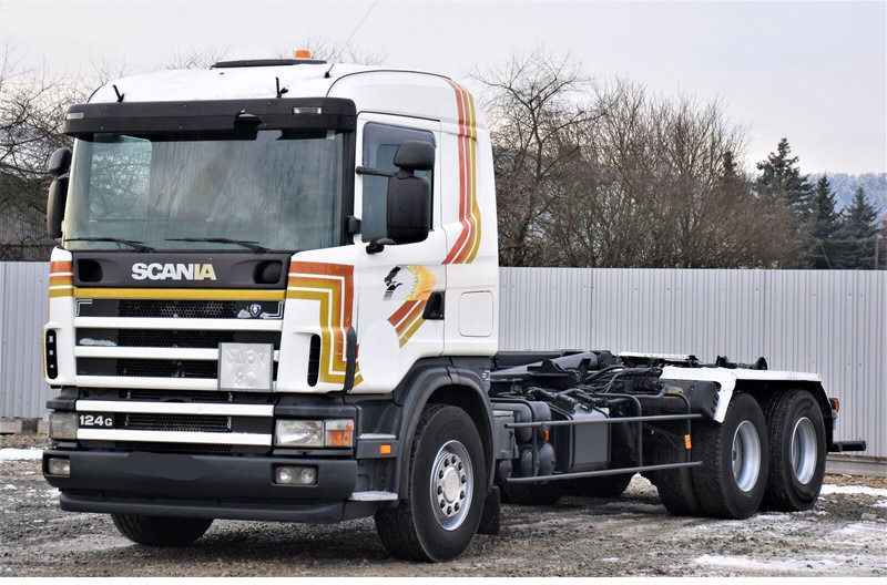 Scania R124 470 Abrollkipper * 6x2 * Motor Problem - 吊钩升降车:图4 Scania R124 470 Abrollkipper * 6x2 * Motor Problem - 吊钩升降车:图4