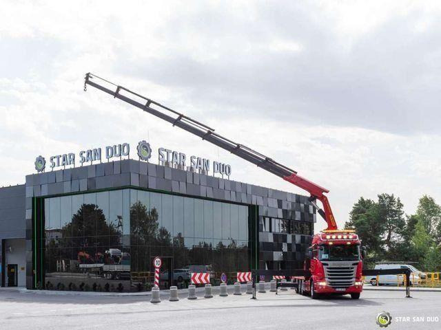 Scania R450 8x4 Palfinger PK 65002 SH HDS Crane - 栏板式/ 平板卡车, 起重车:图3 Scania R450 8x4 Palfinger PK 65002 SH HDS Crane - 栏板式/ 平板卡车, 起重车:图3