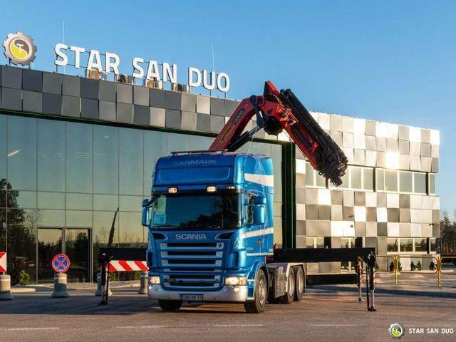 Scania R500 6x4 PALFINGER PK 44002 Crane Kran - 牵引车:图4 Scania R500 6x4 PALFINGER PK 44002 Crane Kran - 牵引车:图4