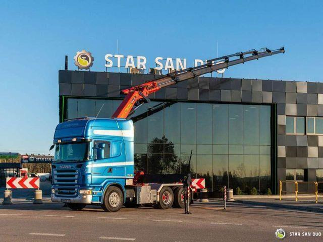 Scania R500 6x4 PALFINGER PK 44002 Crane Kran - 牵引车:图5 Scania R500 6x4 PALFINGER PK 44002 Crane Kran - 牵引车:图5