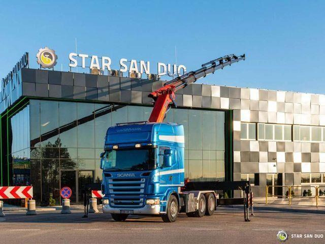 Scania R500 6x4 PALFINGER PK 44002 Crane Kran - 牵引车:图3 Scania R500 6x4 PALFINGER PK 44002 Crane Kran - 牵引车:图3