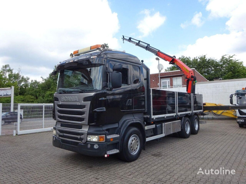 Scania R620 Flatbed + crane PK 22002 EH 6x2 - 栏板式/ 平板卡车, 起重车:图3 Scania R620 Flatbed + crane PK 22002 EH 6x2 - 栏板式/ 平板卡车, 起重车:图3