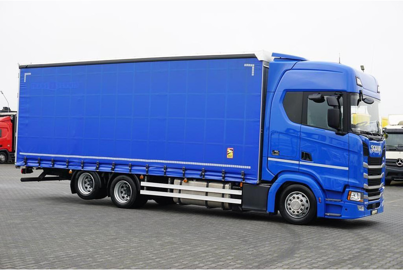Scania / S 500 / ACC / E 6 / FIRANKA / 20 PALET / DŁ. 8,1 M / RETARDER - 侧帘卡车:图4 Scania / S 500 / ACC / E 6 / FIRANKA / 20 PALET / DŁ. 8,1 M / RETARDER - 侧帘卡车:图4