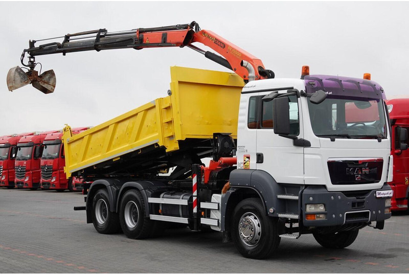 Scania TGS 33.360 / 6x4 / WYWROTKA + HDS PALFINGER PK 15 500 wysów 10m - 翻斗车, 起重车:图5 Scania TGS 33.360 / 6x4 / WYWROTKA + HDS PALFINGER PK 15 500 wysów 10m - 翻斗车, 起重车:图5