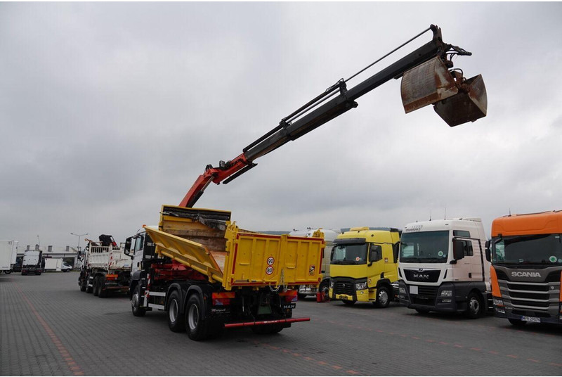 Scania TGS 33.360 / 6x4 / WYWROTKA + HDS PALFINGER PK 15 500 wysów 10m - 翻斗车, 起重车:图2 Scania TGS 33.360 / 6x4 / WYWROTKA + HDS PALFINGER PK 15 500 wysów 10m - 翻斗车, 起重车:图2